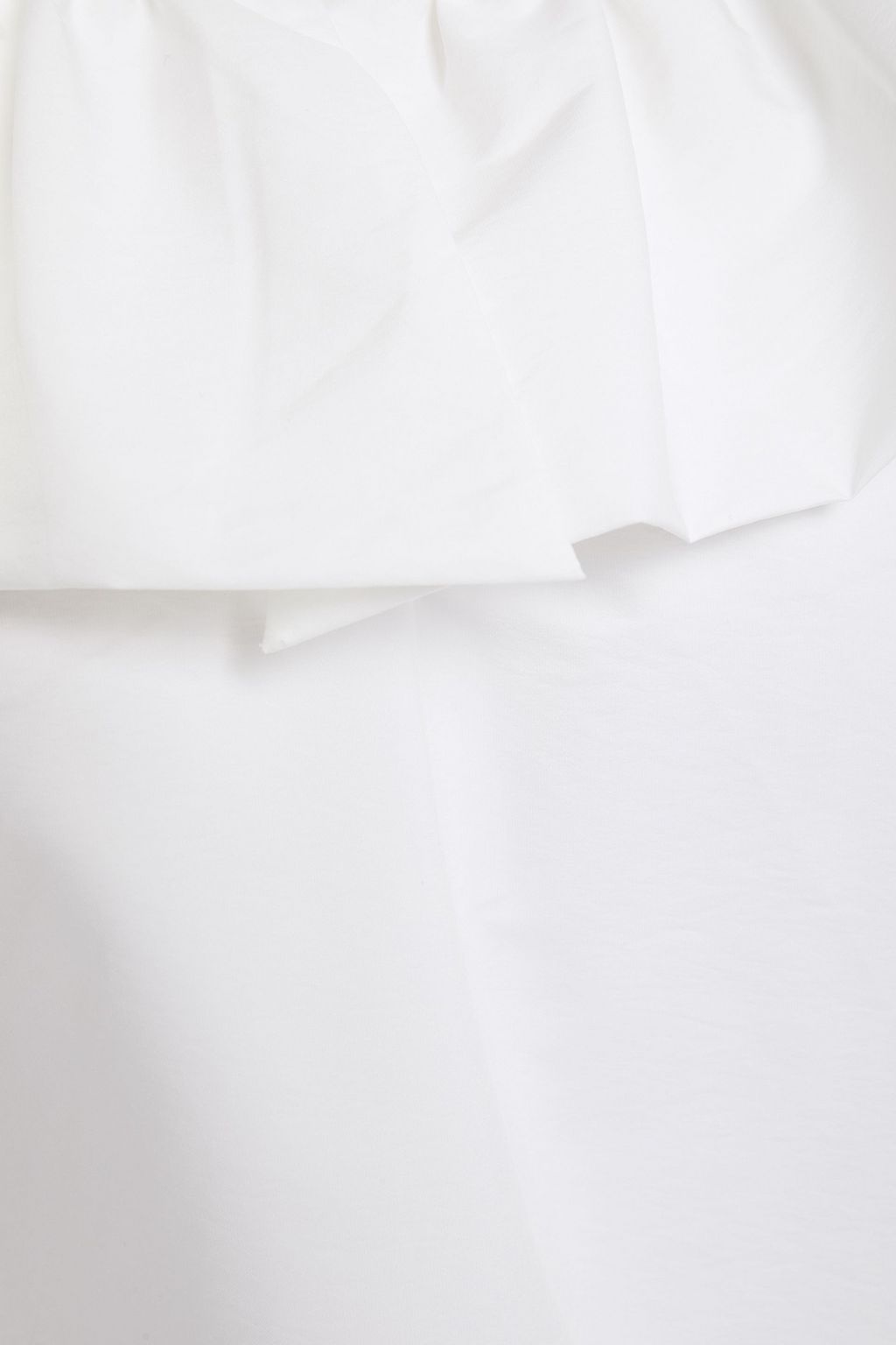 GOEN.J Ruffled poplin blouse