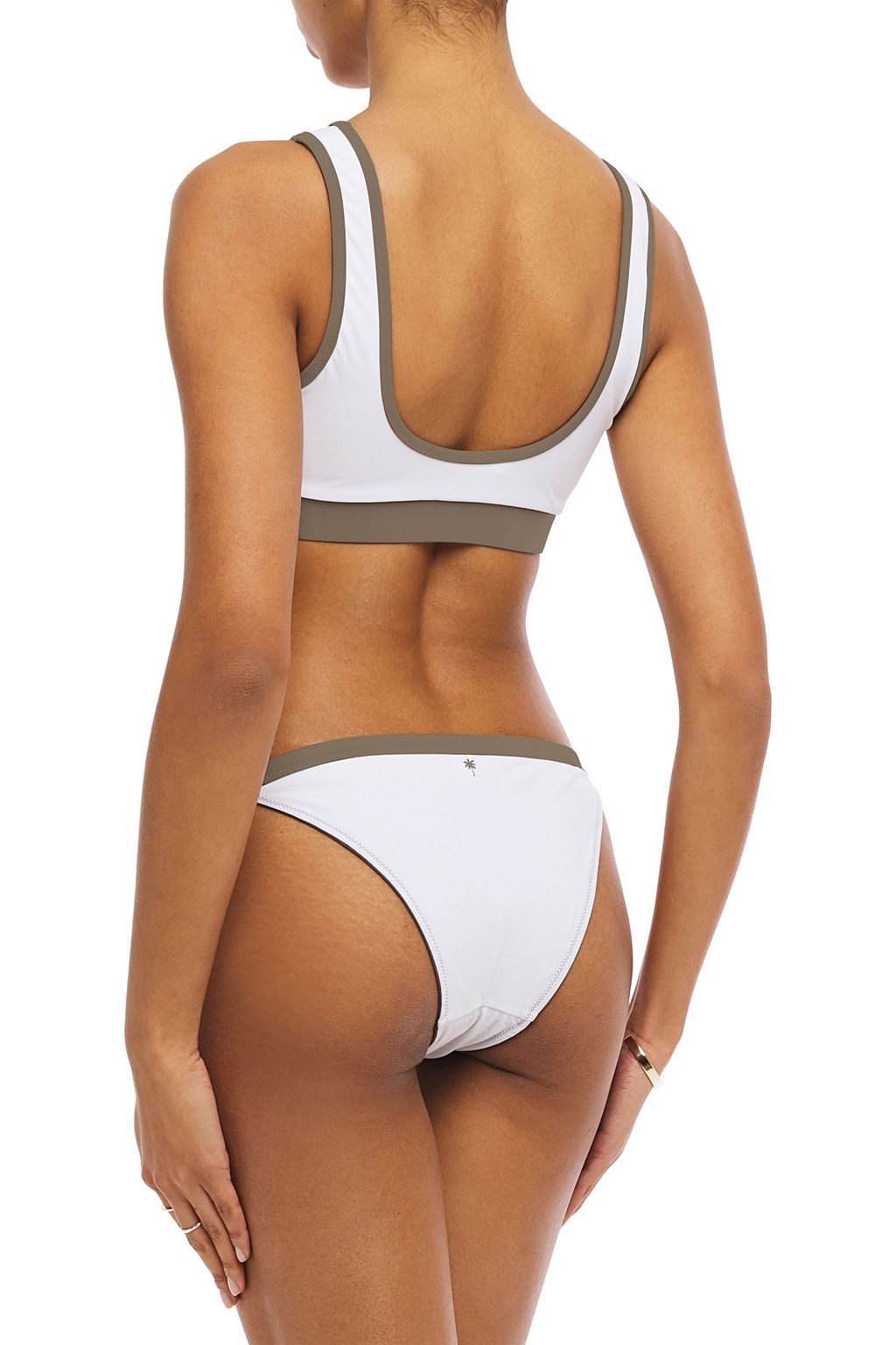 HEIDI KLEIN BB reversible two-tone bikini top