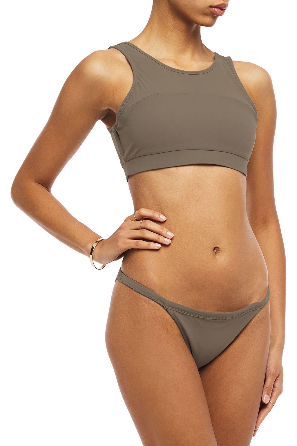 HEIDI KLEIN BB reversible two-tone bikini top