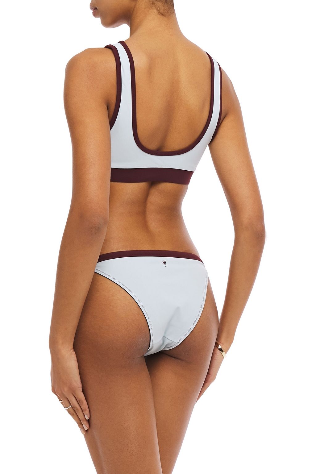 HEIDI KLEIN BB reversible two-tone low-rise bikini briefs