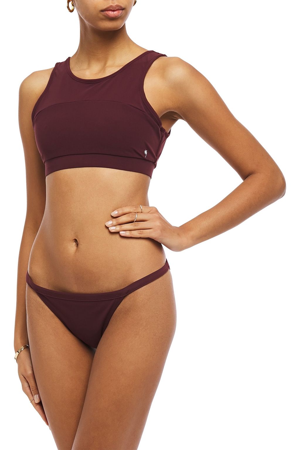 HEIDI KLEIN BB reversible two-tone low-rise bikini briefs