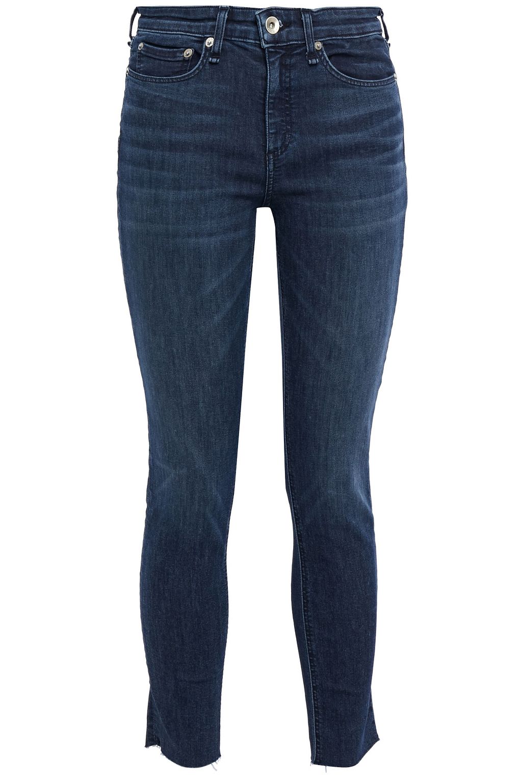 Dark Denim Cate Cropped Mid Rise Skinny Jeans Sale Up To 70 Off The Outnet Rag Bone The Outnet