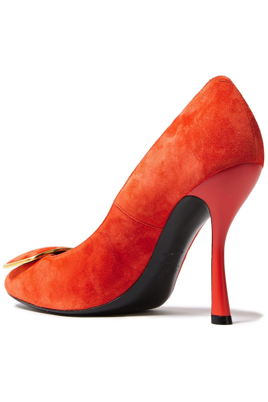 ROGER VIVIER Vertigo buckled suede pumps