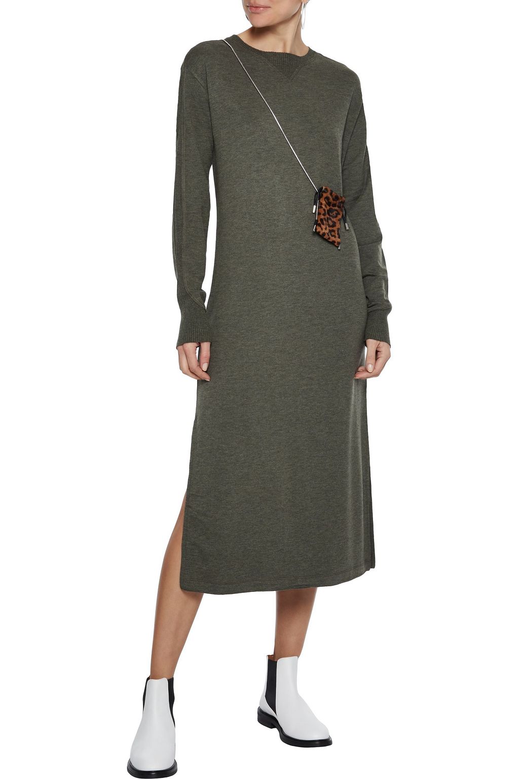 RAG & BONE Townes modal-blend jersey midi dress
