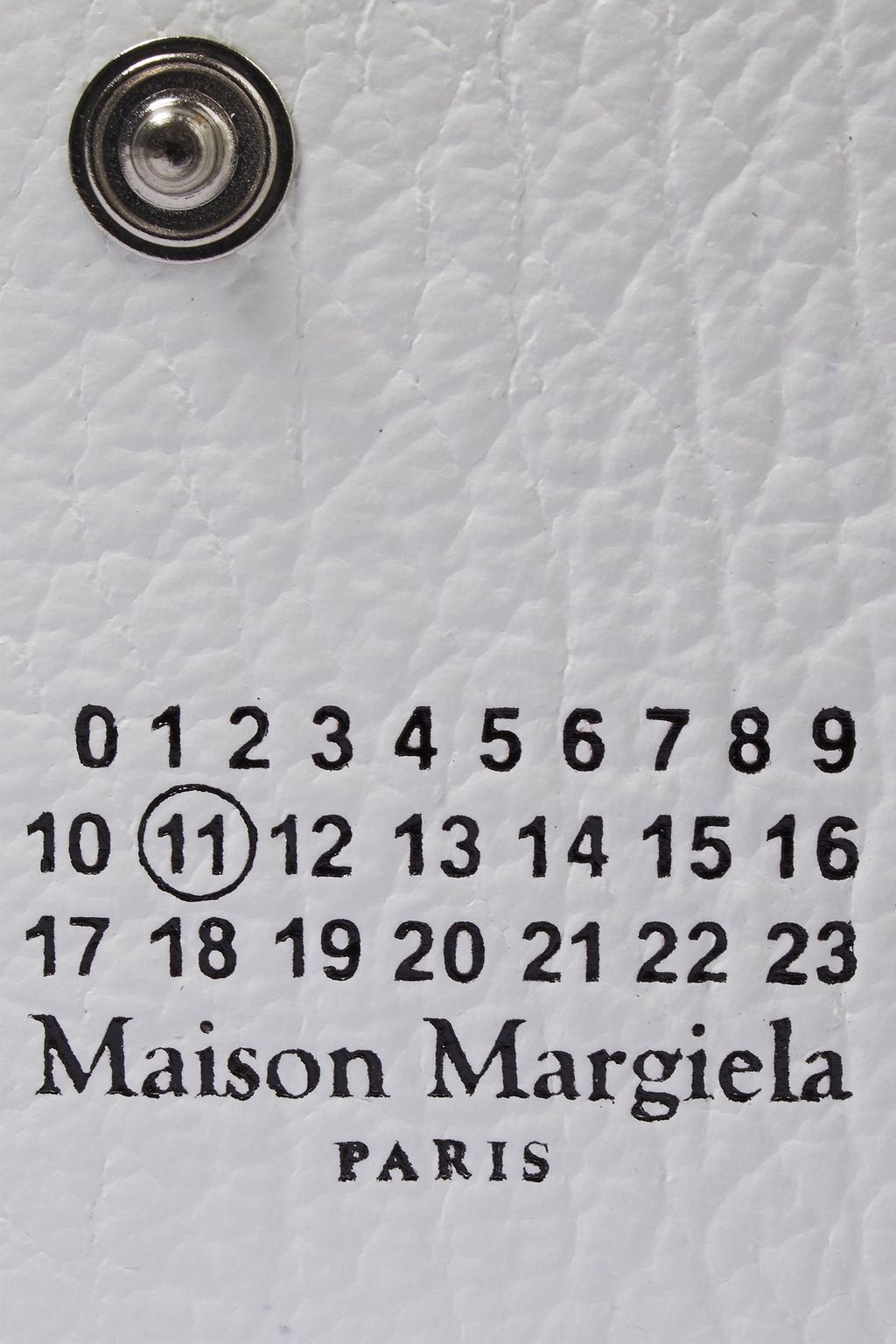 MAISON MARGIELA Textured-leather cardholder