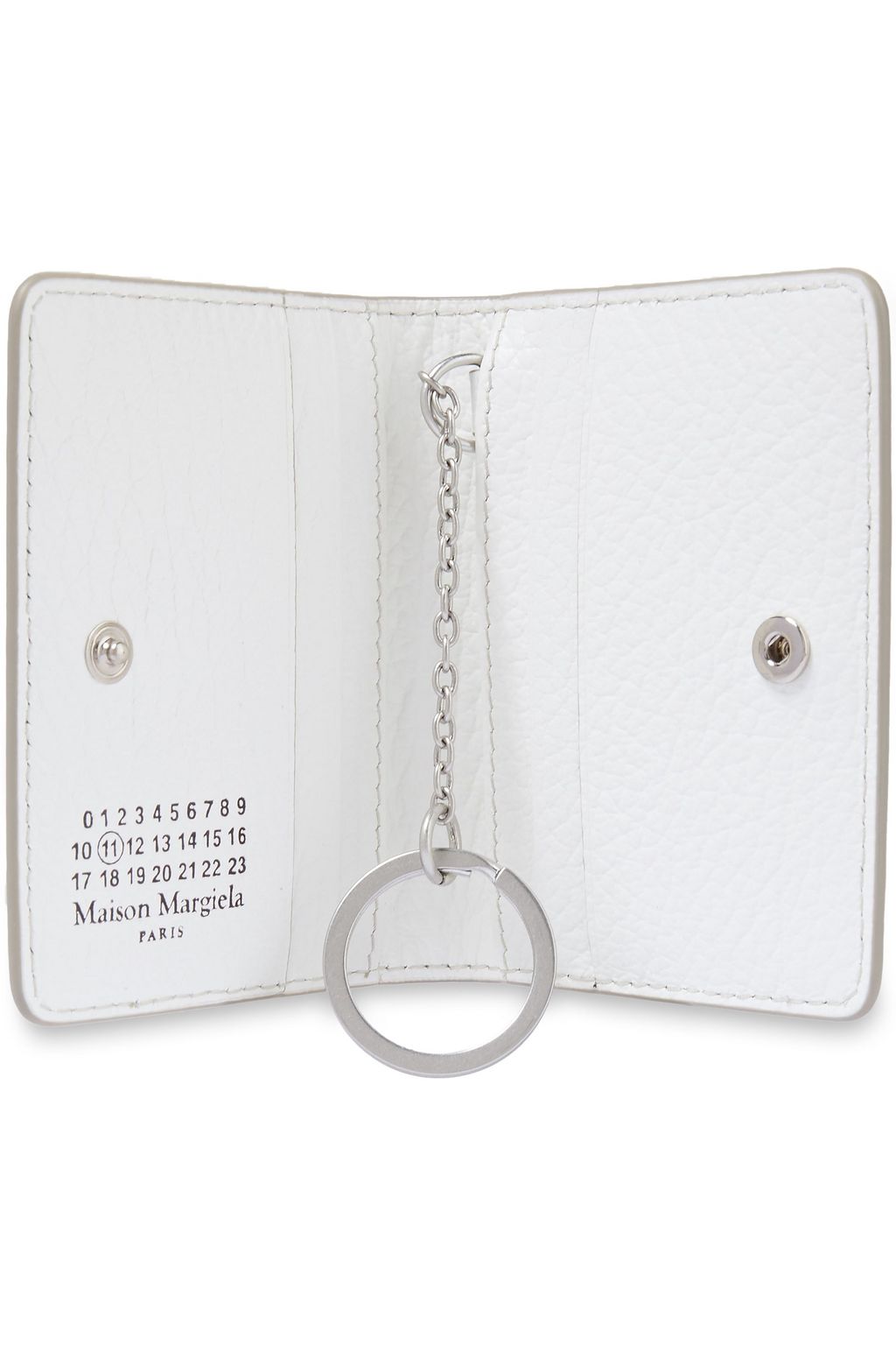 MAISON MARGIELA Textured-leather cardholder