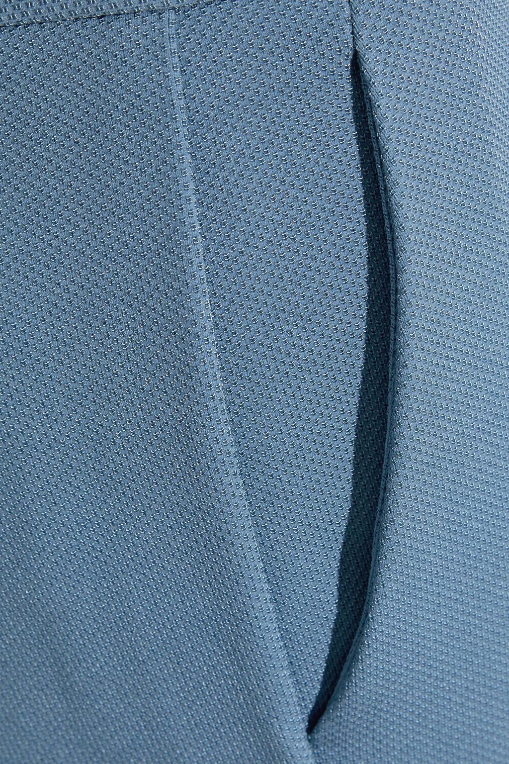 THEORY Cropped piqué slim-leg pants