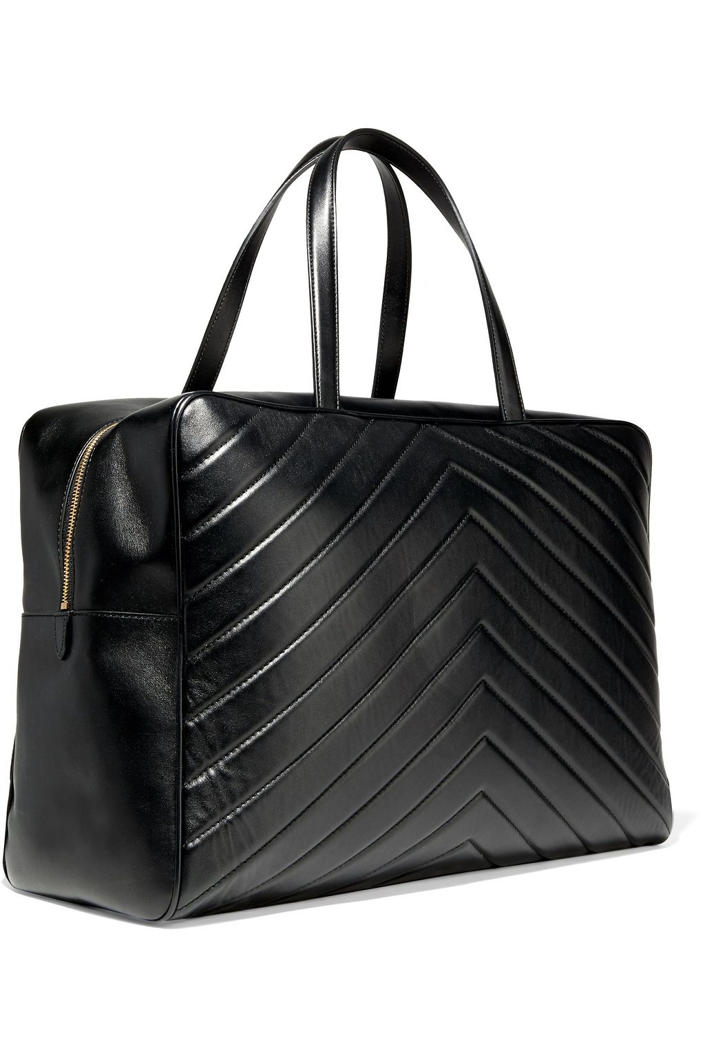 STELLA MCCARTNEY Stella Star Big paneled faux leather weekend bag