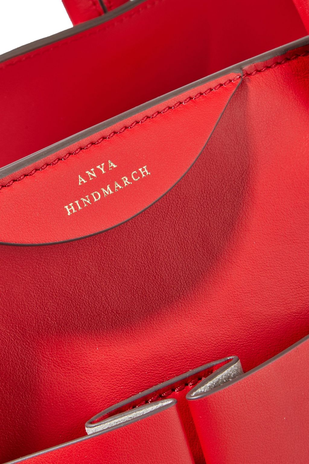 ANYA HINDMARCH Nevis two-tone leather tote