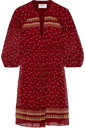 bash red dress