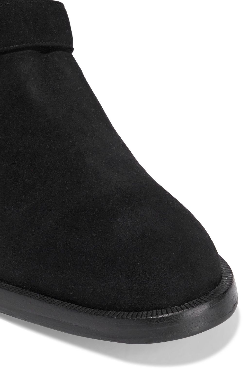 SCHUTZ Luidi buckled suede knee boots