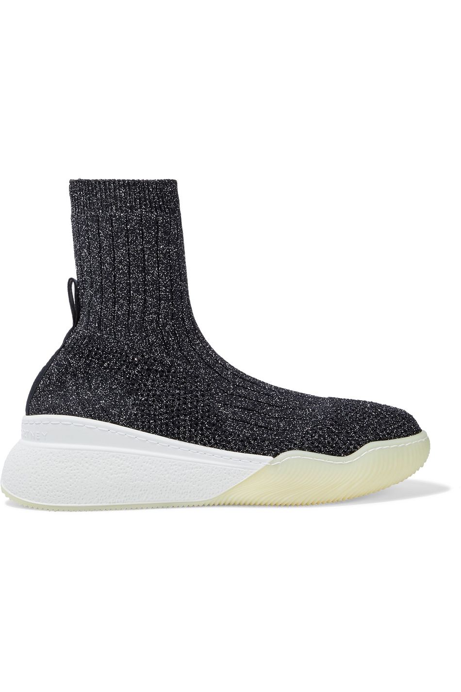 metallic slip on sneakers