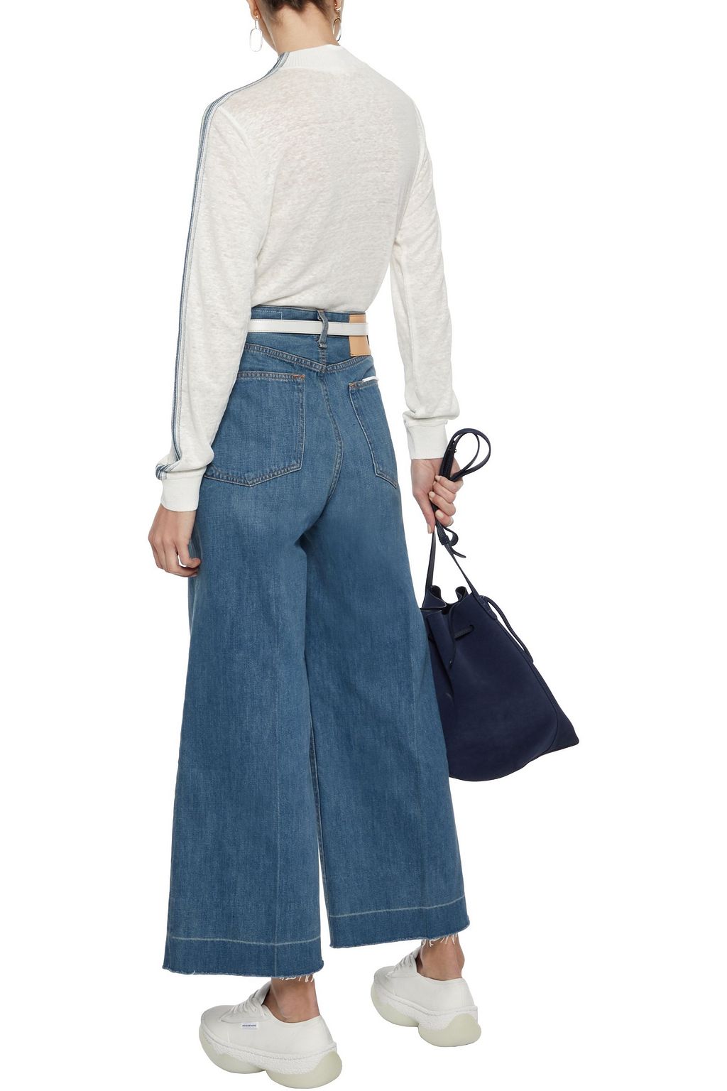RAG & BONE Ruth high-rise wide-leg jeans