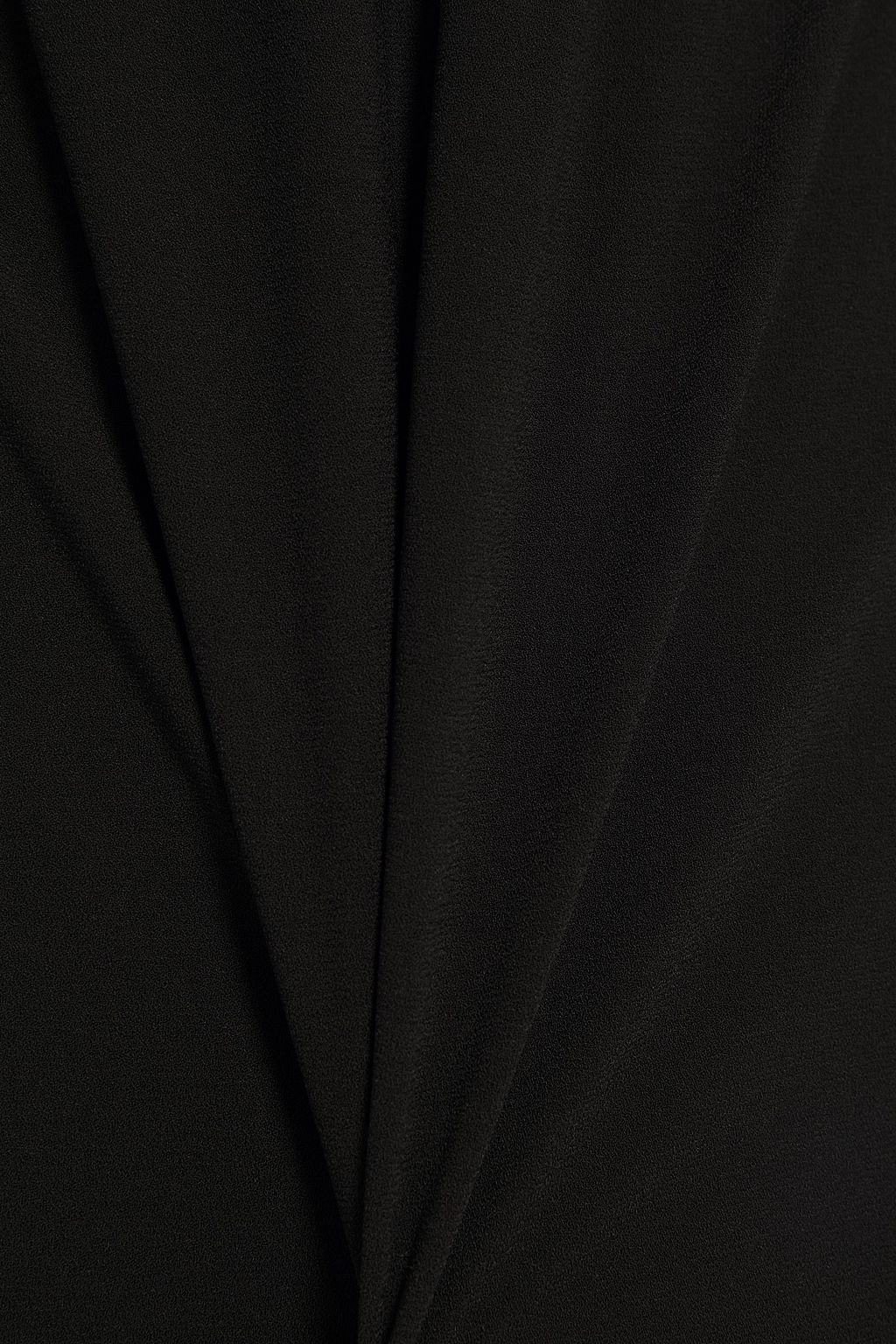 ANTONIO BERARDI Scalloped stretch-cady midi dress