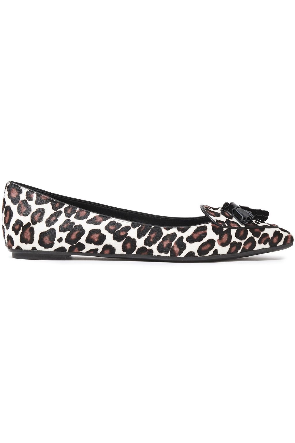 designer leopard flats