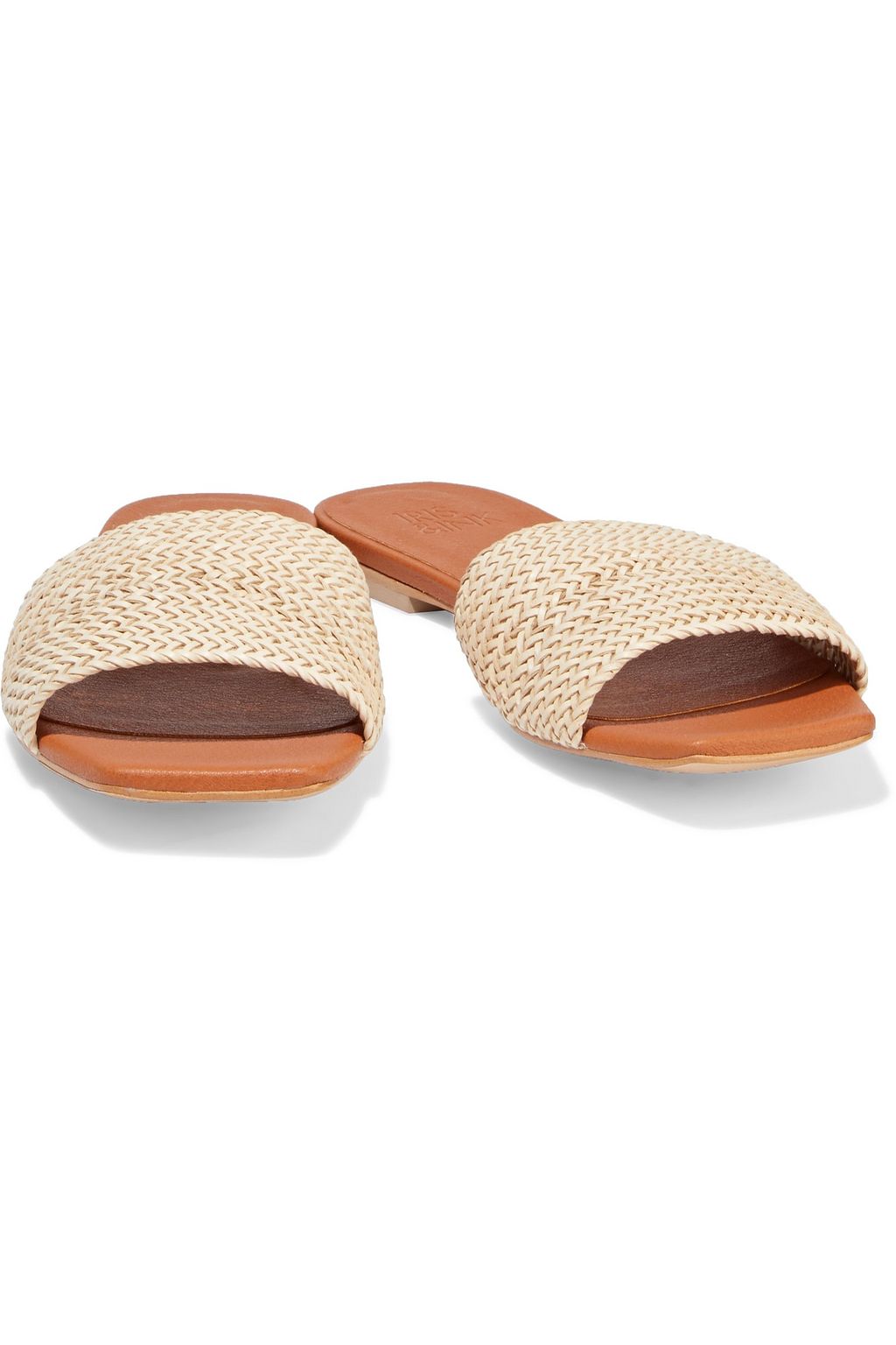 IRIS & INK Lobelia raffia slides