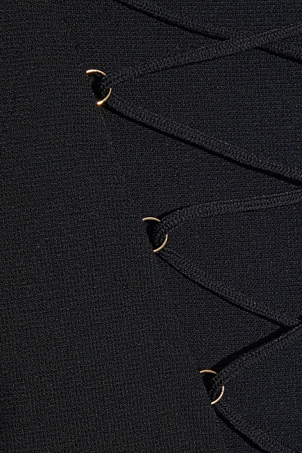 STELLA MCCARTNEY Lace-up ponte dress