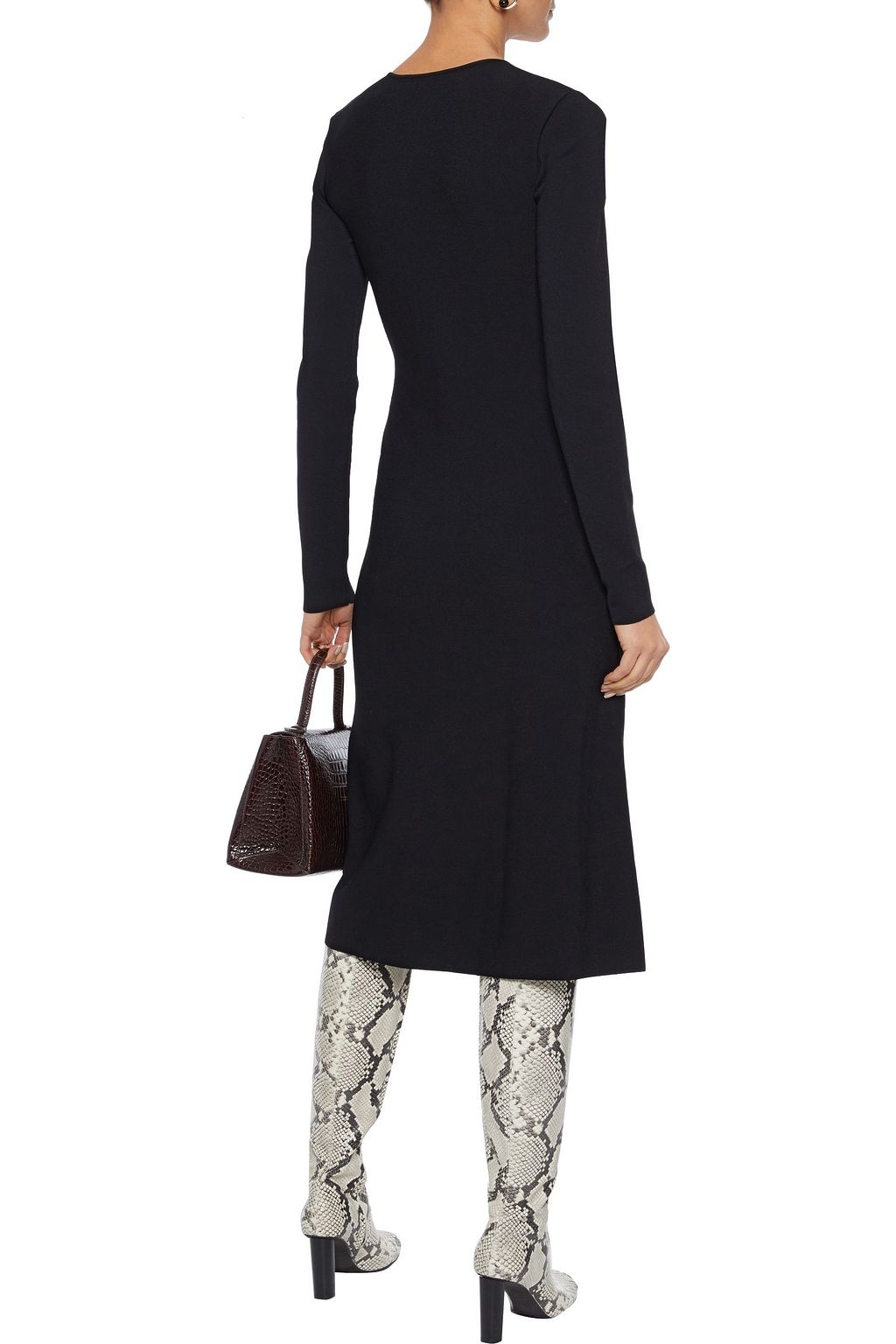 STELLA MCCARTNEY Lace-up ponte dress