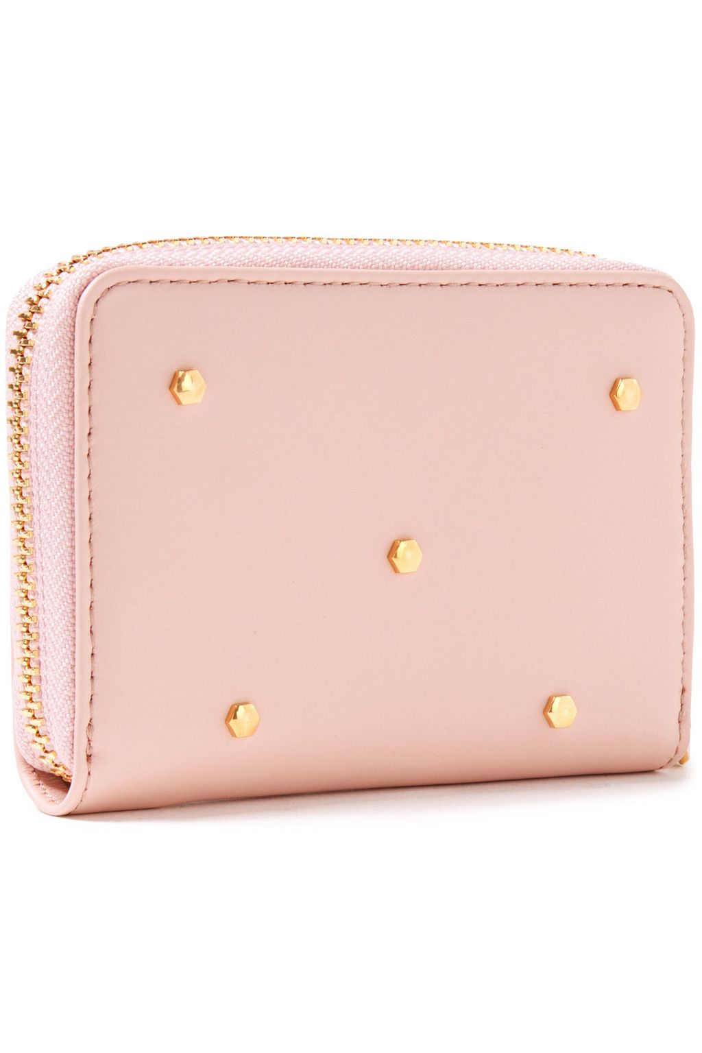 ANYA HINDMARCH Hexagon studded leather wallet