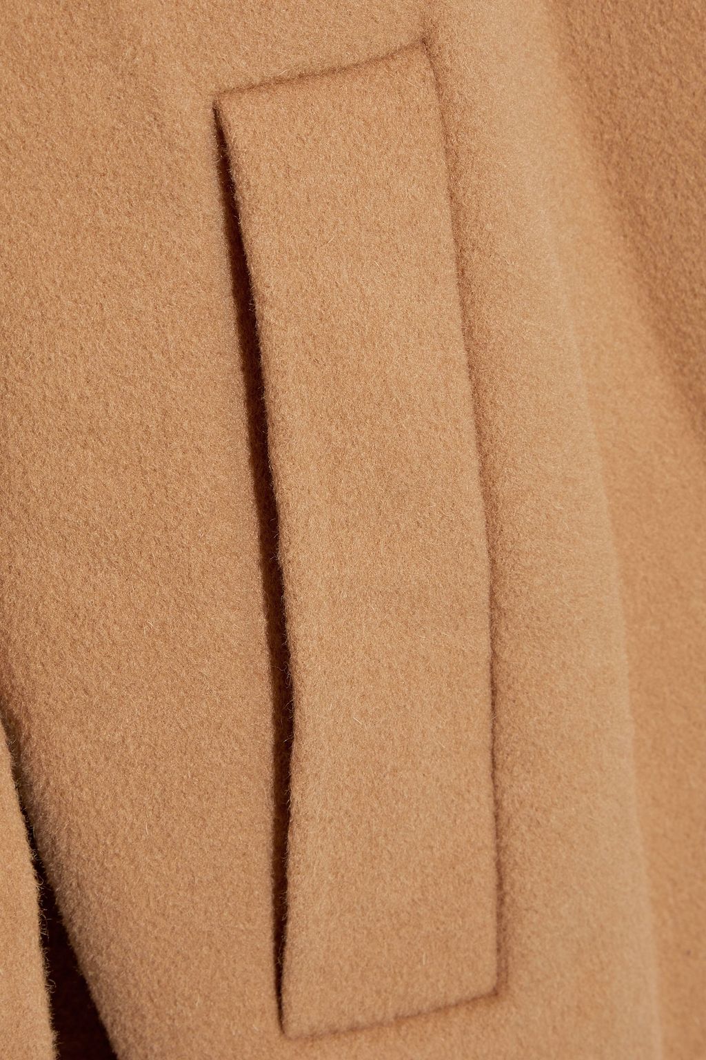 DIANE VON FURSTENBERG Fann belted wool-felt coat