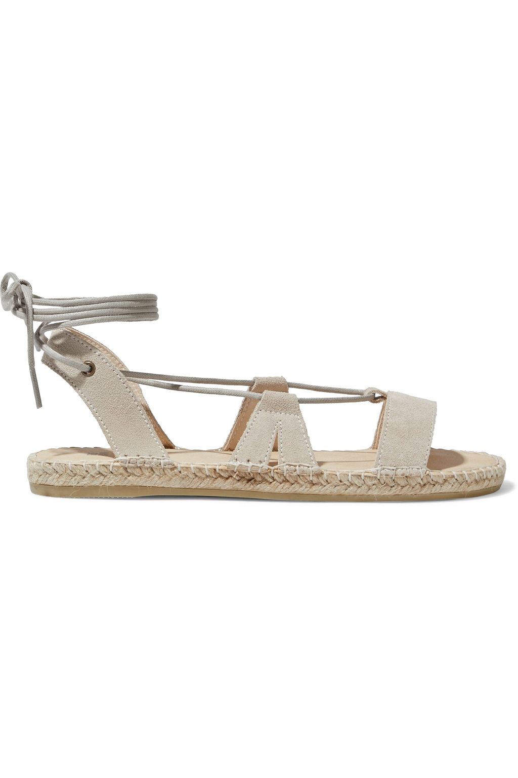 suede espadrille sandals