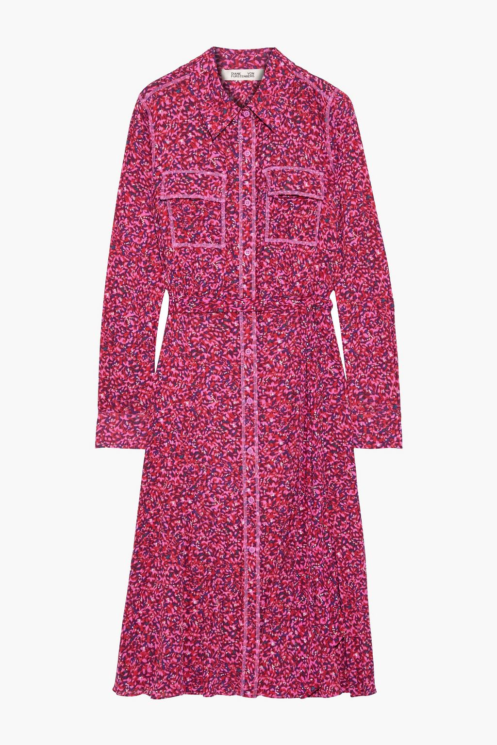 dvf shirt dress sale