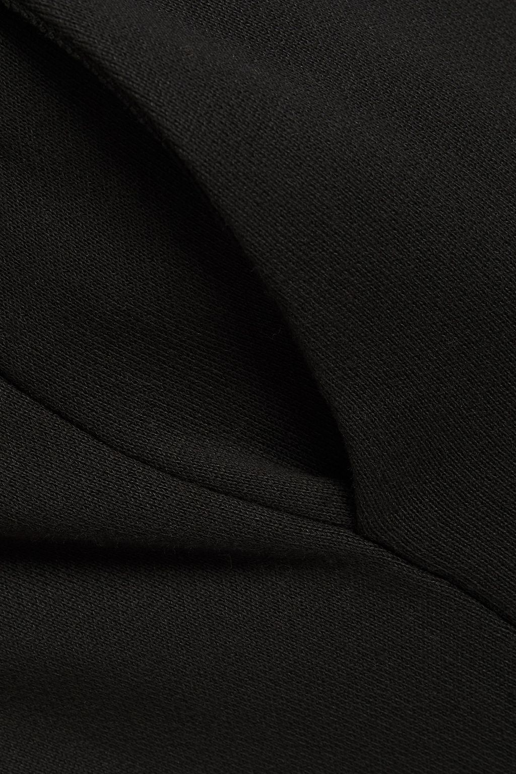 NINETY PERCENT French cotton-terry track pants