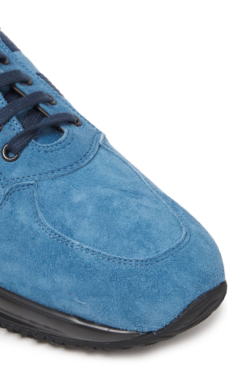 HOGAN Interactive sequin-embellished suede sneakers