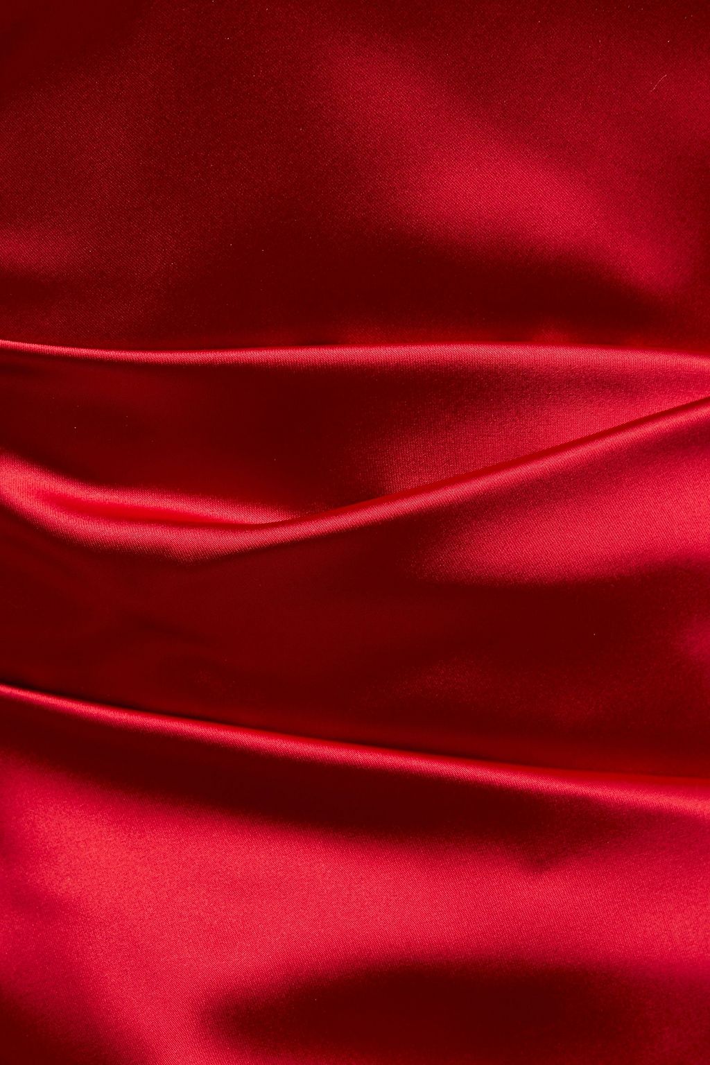 TALBOT RUNHOF Sonett ruched duchesse satin dress