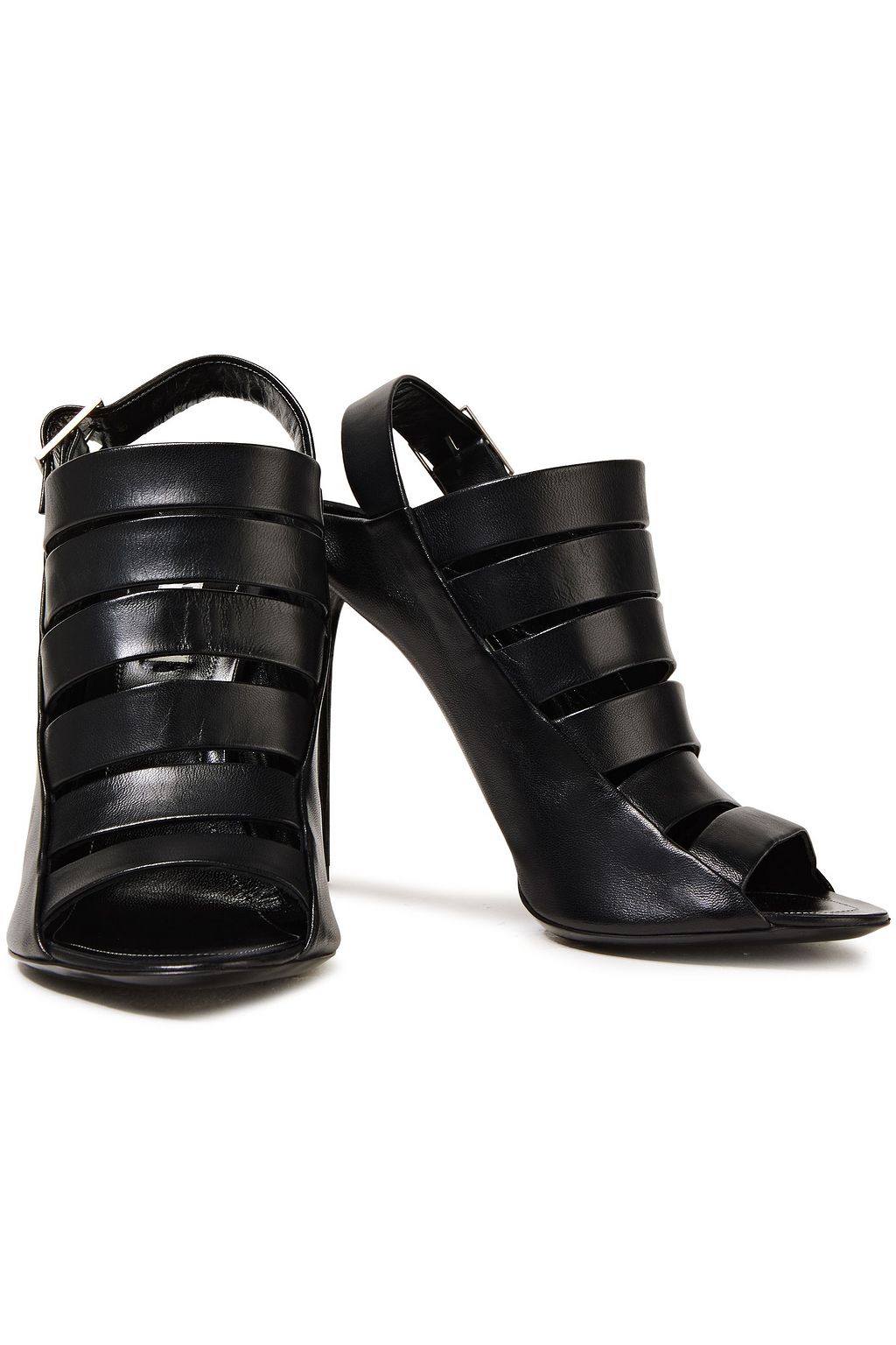 BALENCIAGA Cutout leather sandals