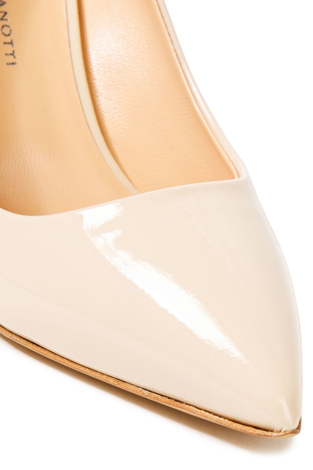 GIUSEPPE ZANOTTI Lucrezia 90 patent-leather pumps