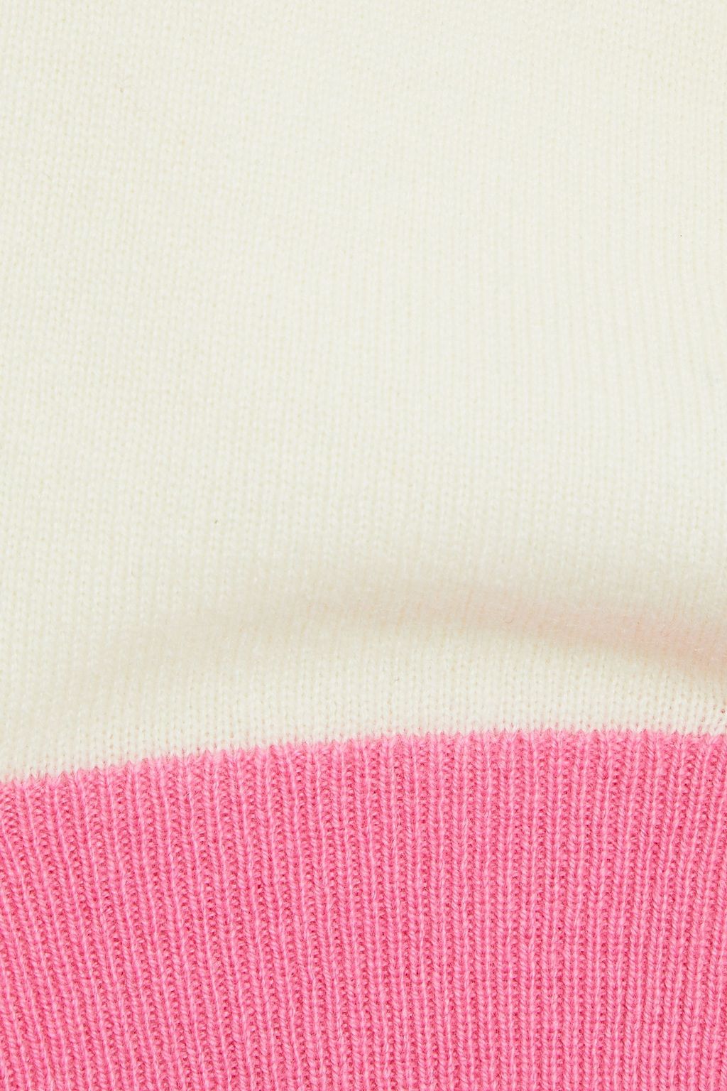 CHINTI & PARKER Color-block wool and cashmere-blend sweater
