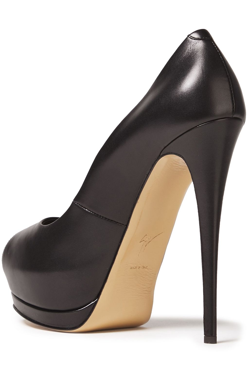 GIUSEPPE ZANOTTI Sharon 105 leather platform pumps
