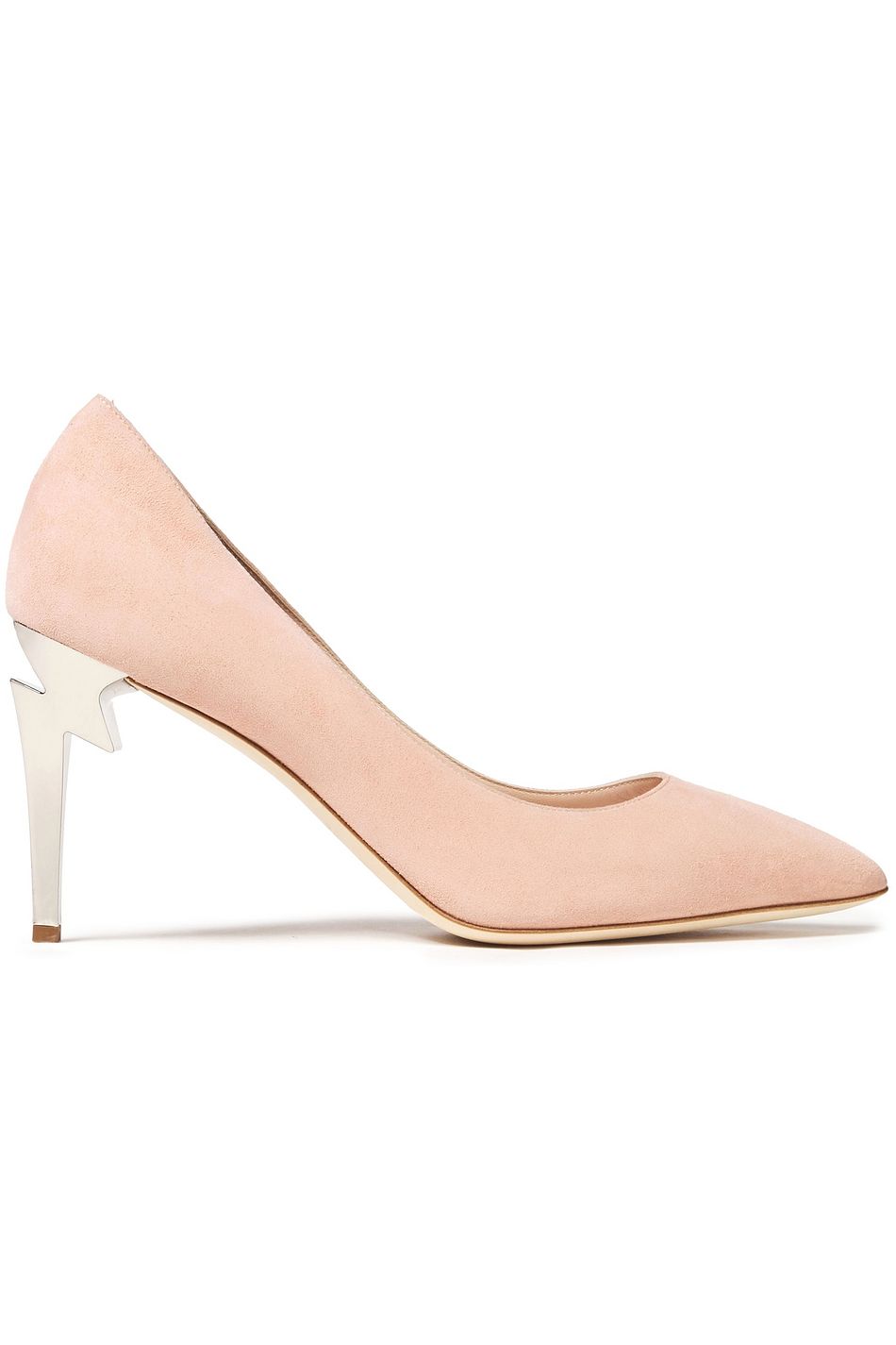 baby pink pumps