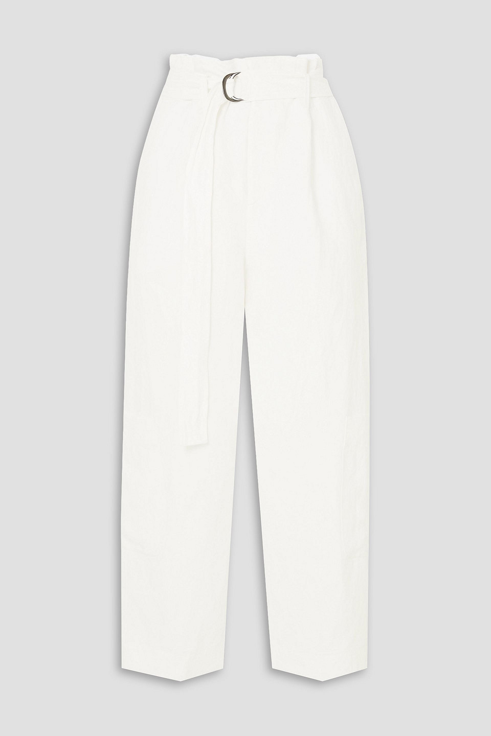 Bassike Space For Giants belted linen tapered pants