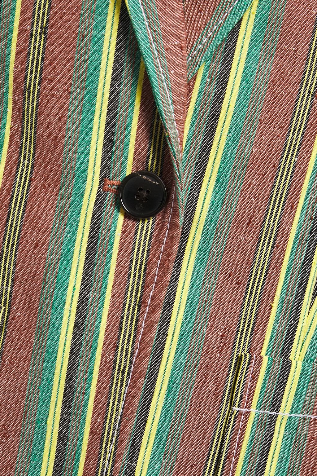 3.1 PHILLIP LIM Striped slub cotton blazer
