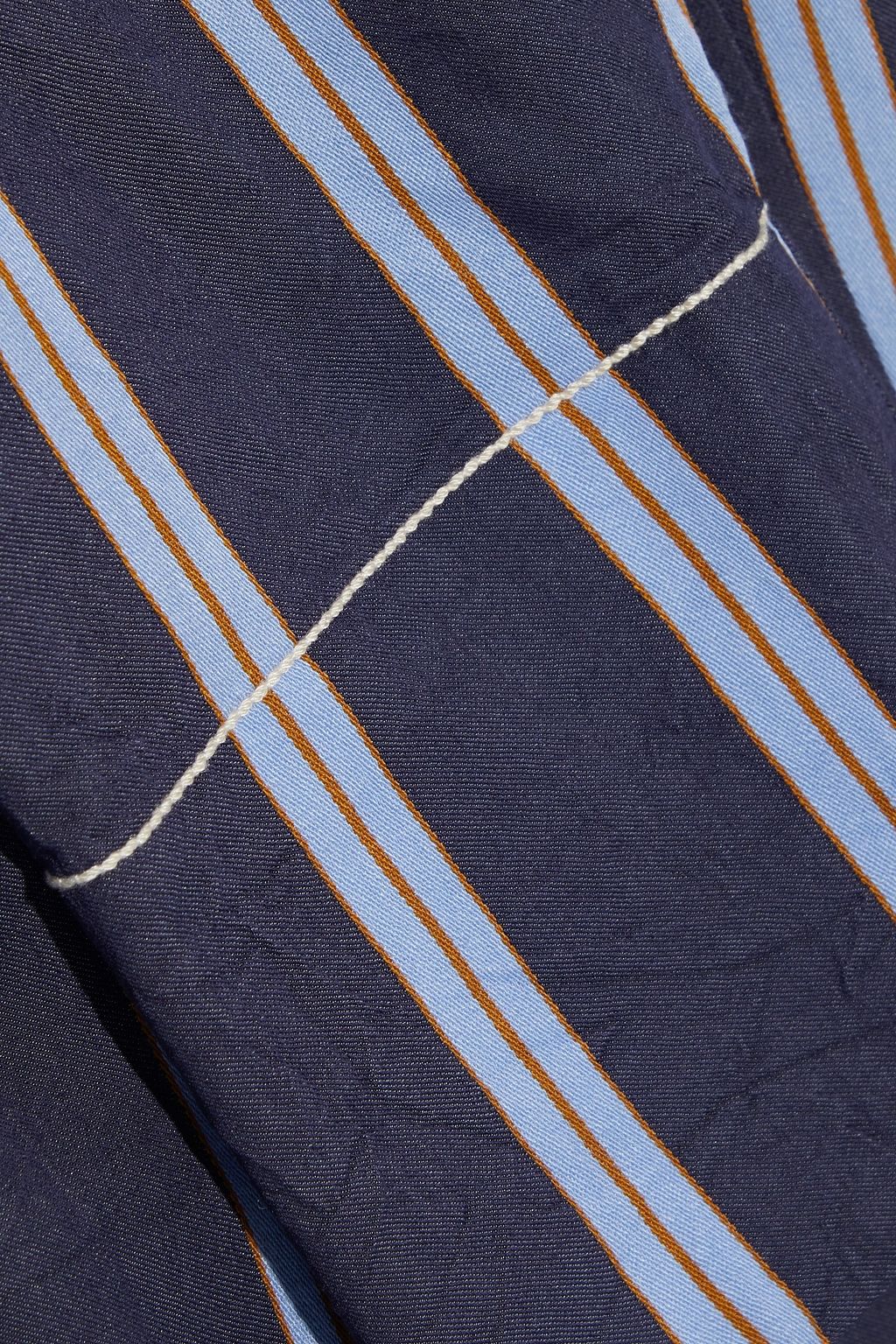 BASSIKE Striped twill dress