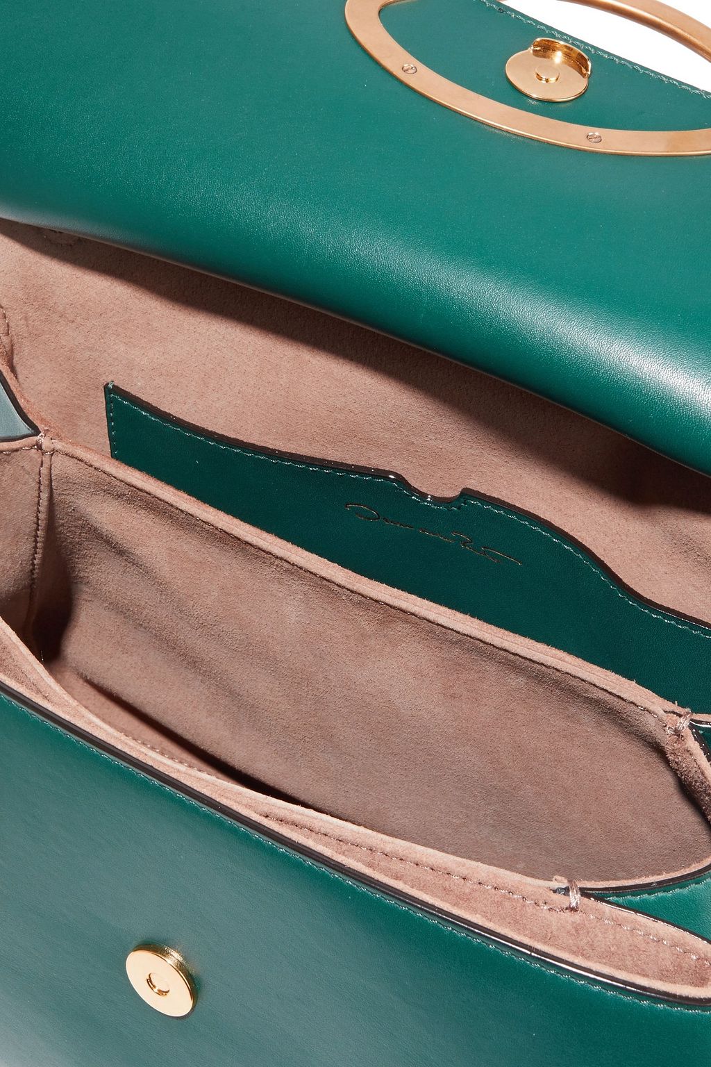 OSCAR DE LA RENTA Remedy leather shoulder bag