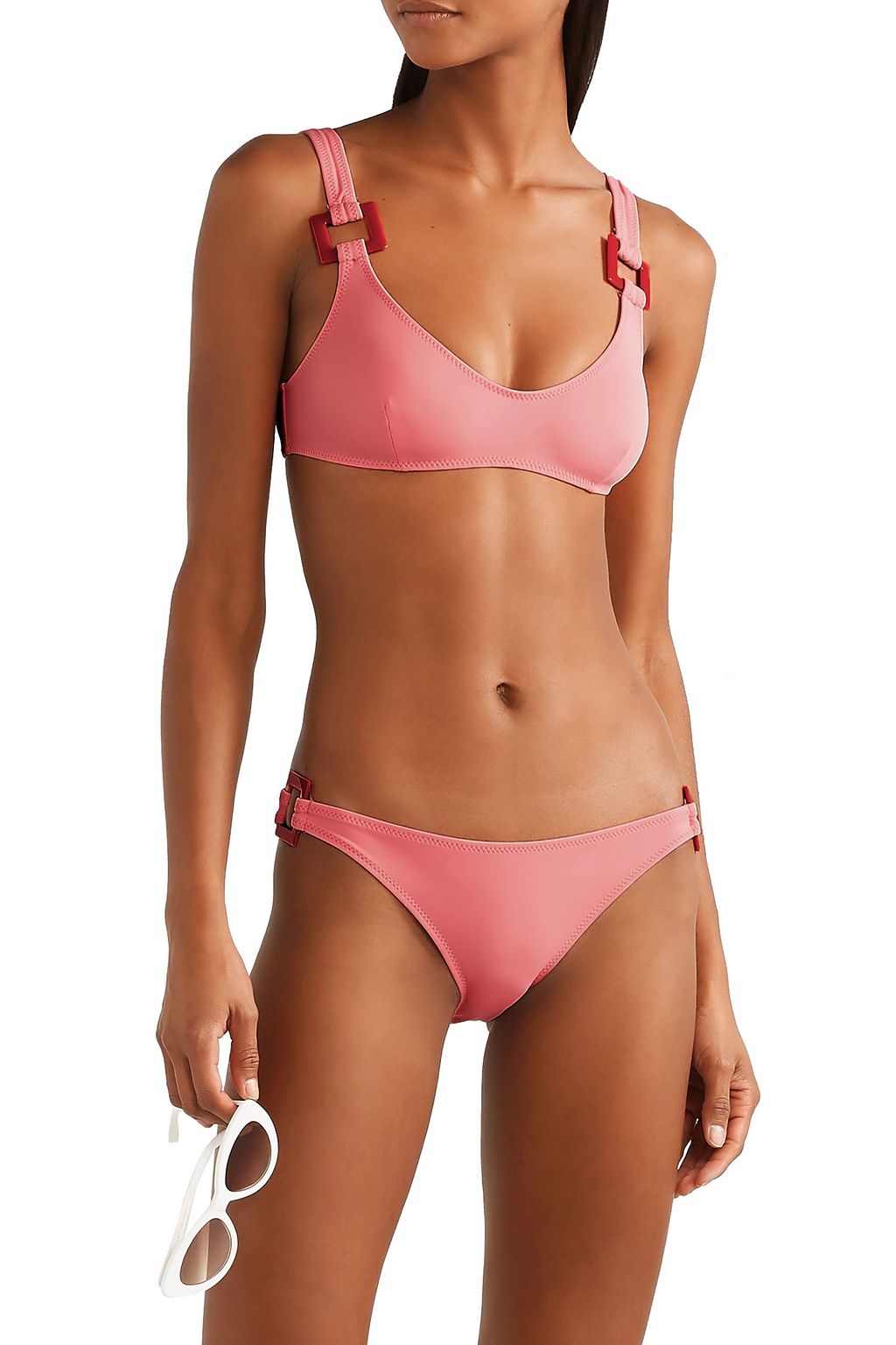 SOLID & STRIPED The Romy embellished bikini briefs