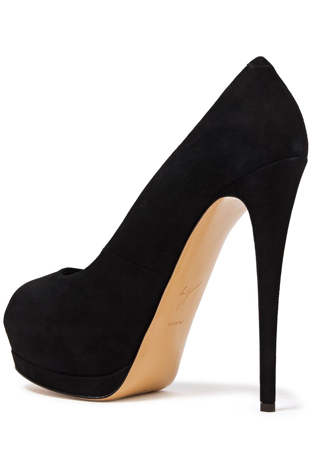 GIUSEPPE ZANOTTI Sharon 105 suede platform pumps