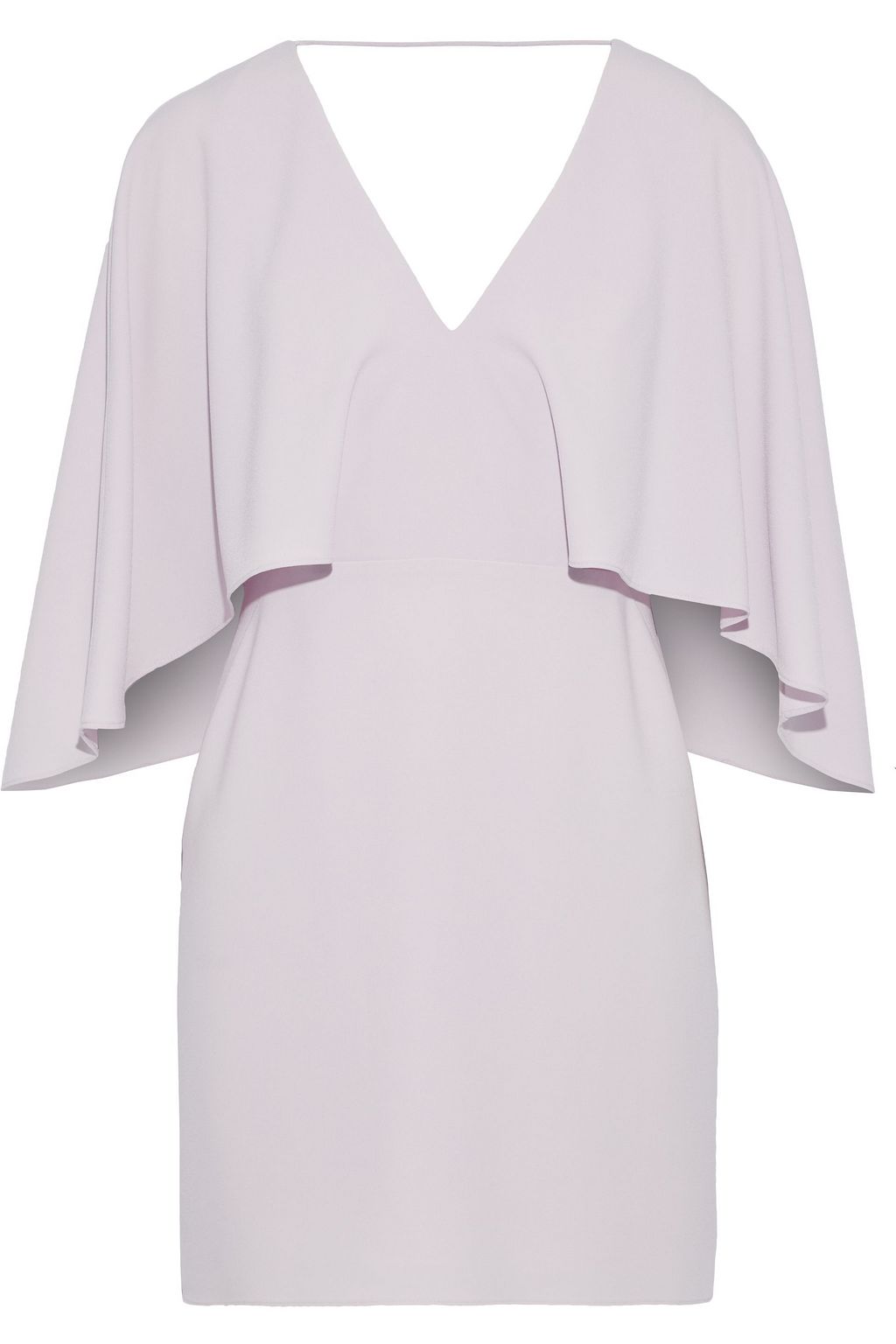 halston heritage crepe mini dress