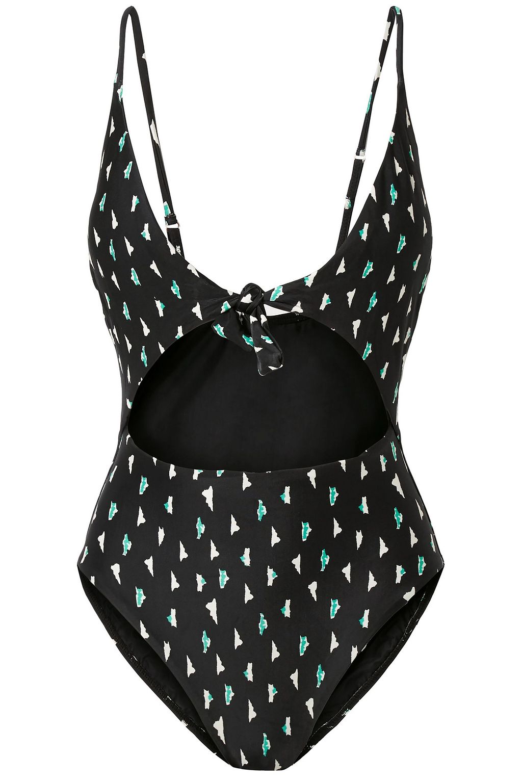 black bandana swimsuit