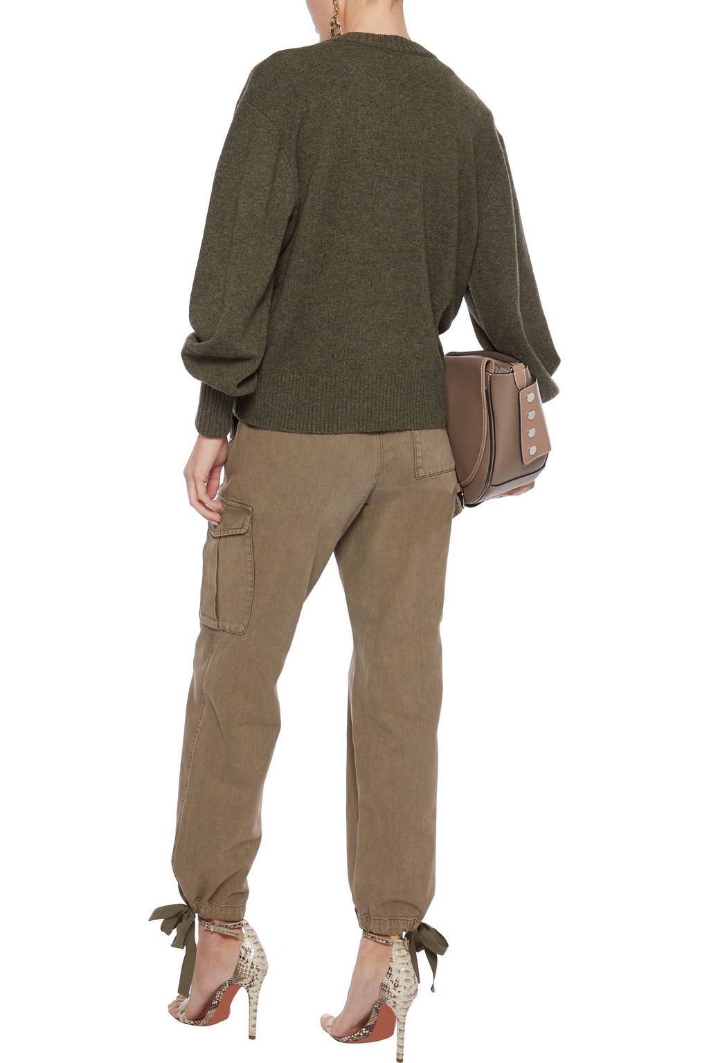 MARISSA WEBB Tawny wool, yak and cashmere-blend sweater