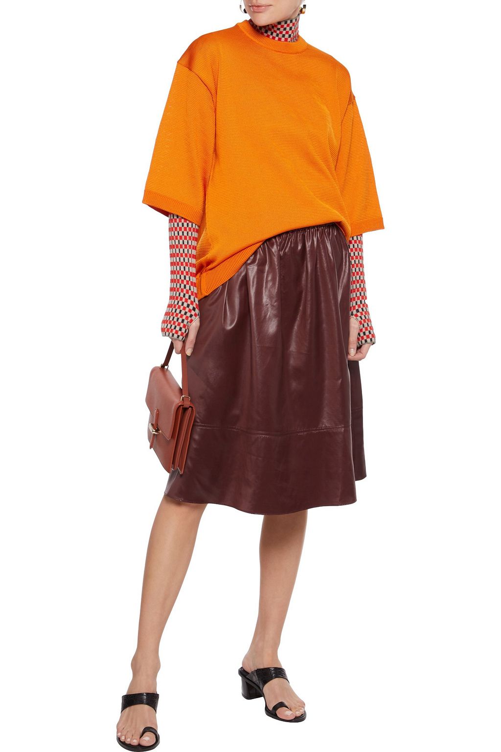 TIBI Stretch-knit top