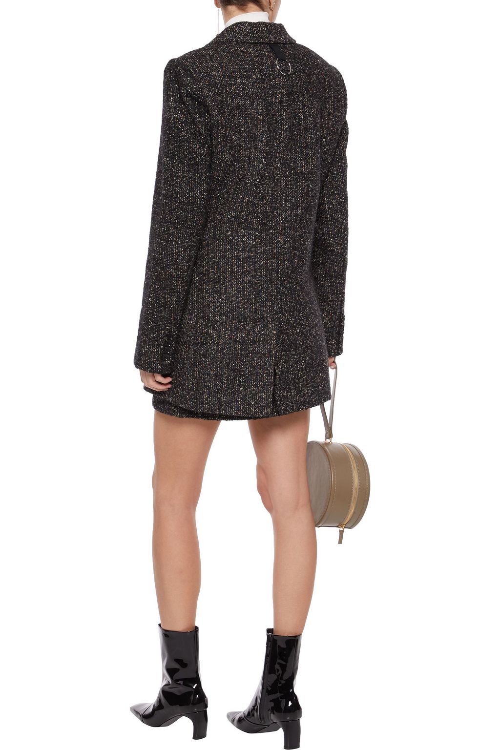TIBI Bouclé-tweed blazer