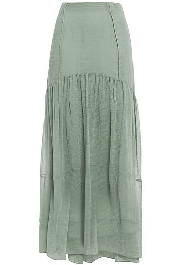 wedding guest maxi skirt