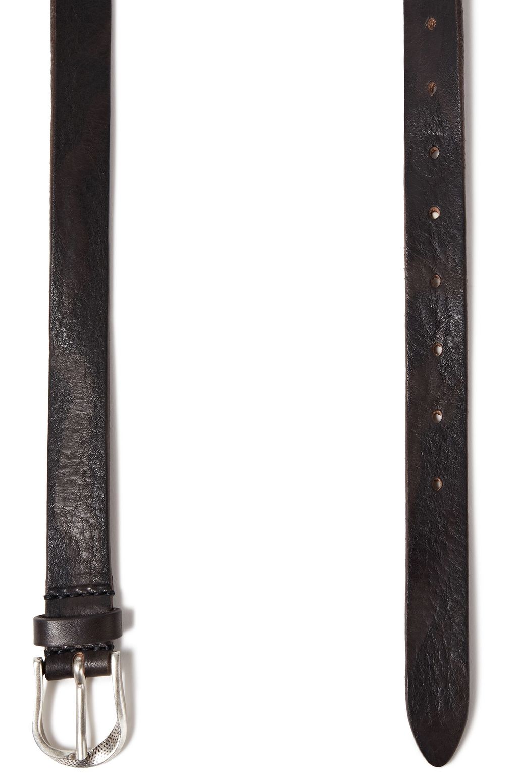 IRO Saba cracked-leather belt