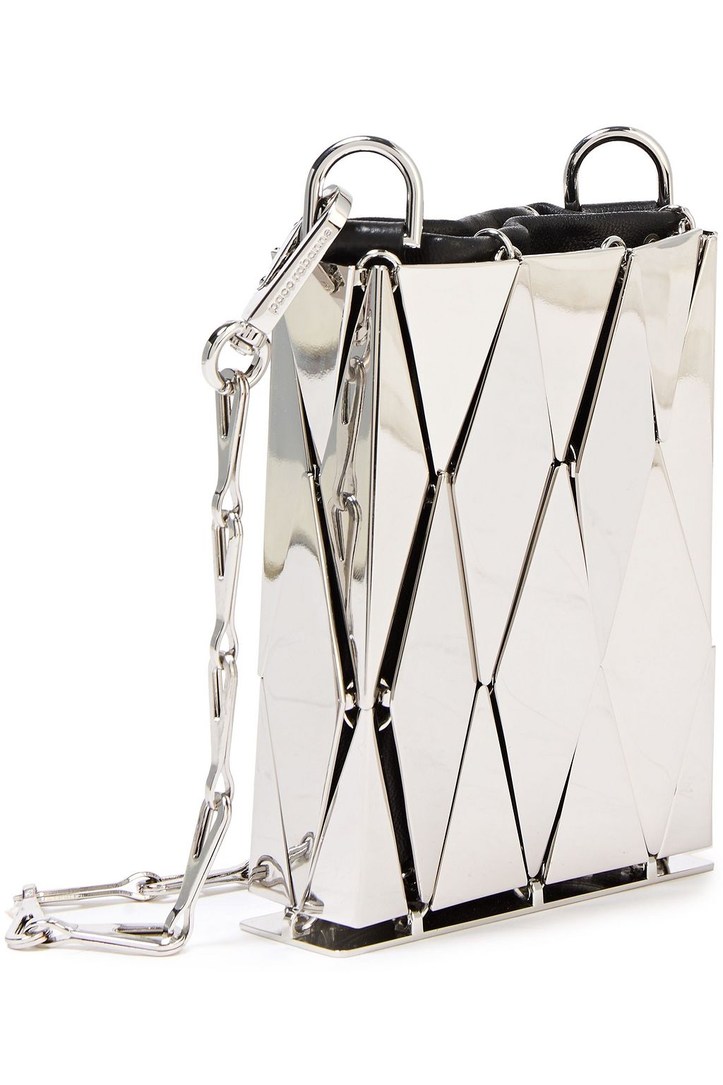 RABANNE Lozenge Pocket 69 chainmail shoulder bag