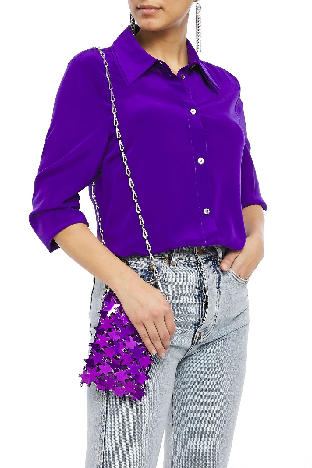 RABANNE Comet Star 1969 chainmail shoulder bag