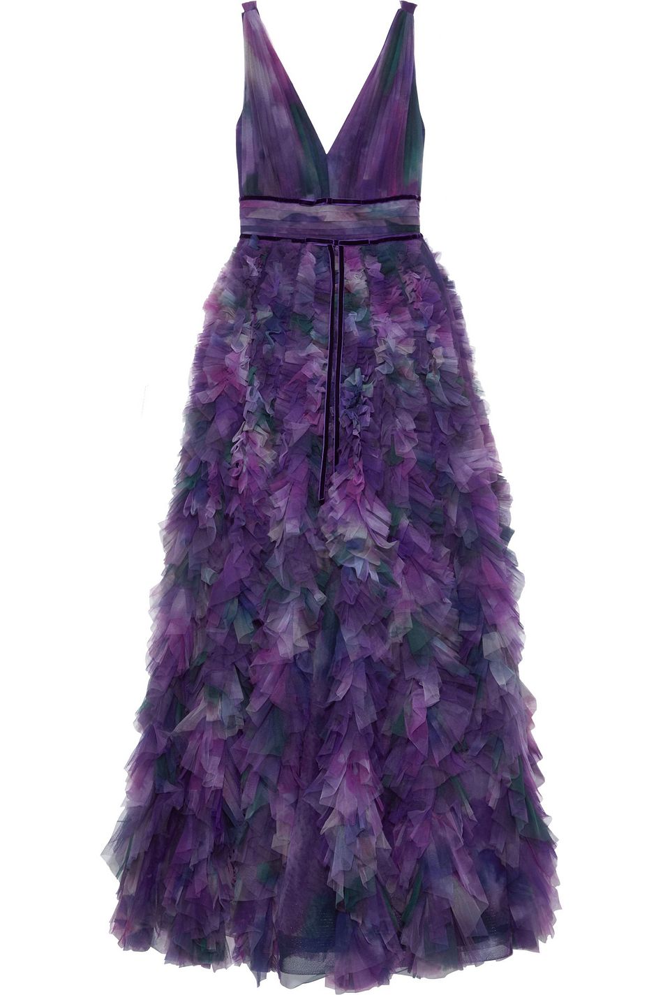 marchesa purple dress